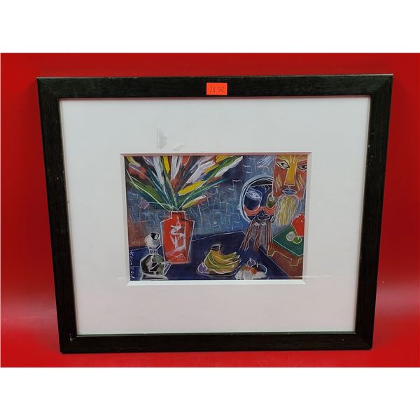 Framed Hom Van G. Print