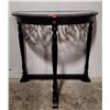 Image 1 : Lacquered Wood Half-Moon Console Table