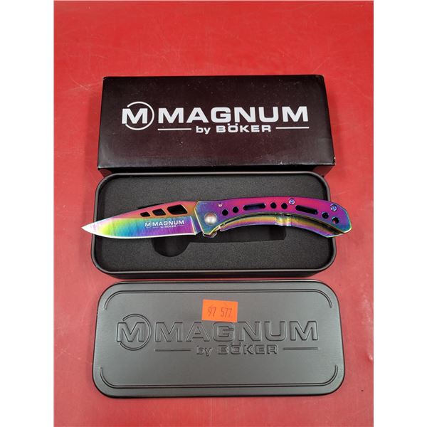 Magnum by Boker Rainbow Pocket Knife