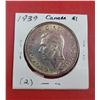 Image 2 : 1939 Canadian Silver Dollar