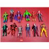 Image 1 : Assorted Action Figure Lot w/ The Joker, The Hulk, & More