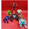 Image 1 : Assorted Action Figure Lot w/ Venom, Spawn Overtkill, & More