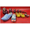 Image 1 : Russian Nesting Dolls, Hand-Painted Wooden Eggs, & Dutch Clogs