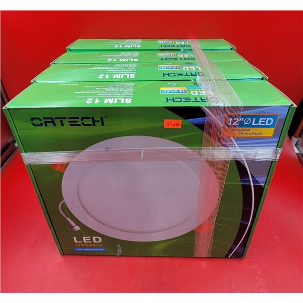 Lot of Ortech Dimmable LED 1900 Lumens Lights