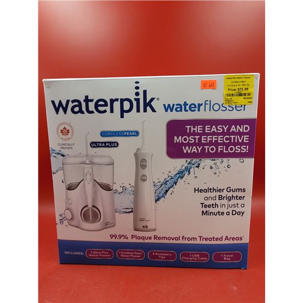 New Open Box Waterpik Water Flosser