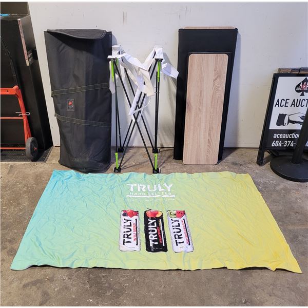 Truly Hard Seltzer Promotional Display Table