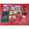 Image 1 : Assorted Costume Jewelry & Powder Compact