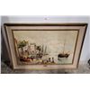 Image 1 : Framed Original Nautical Scene Painting by S. Pacini