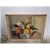 Image 1 : Framed Flores (Flowers) Print by Carlel Eleanor
