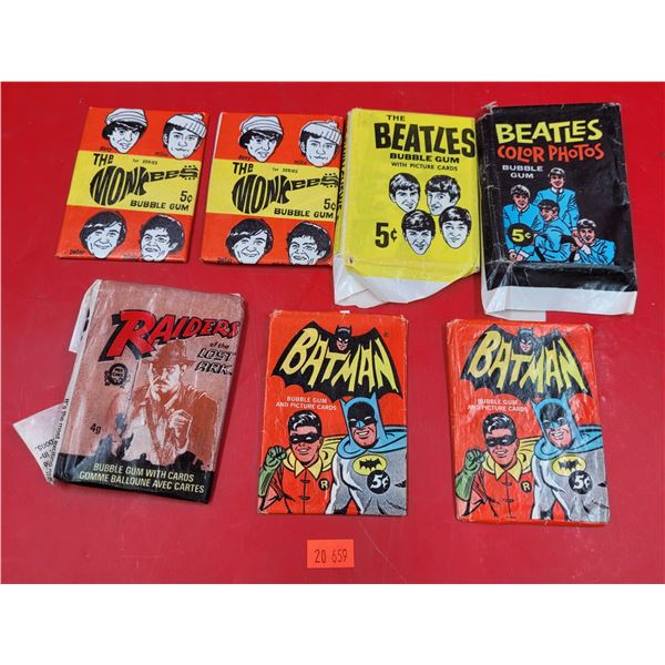 Lot Of VTG Picture Cards & Bubble Gum
