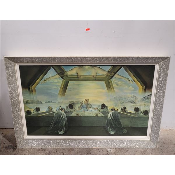 Framed "The Sacrament of The Last Supper" Print by Salvador Dali