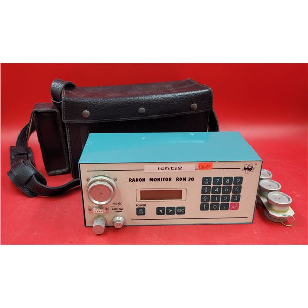 Radon Monitor w/ Case