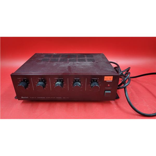 Burtek BA-10 Public Address Amplifier