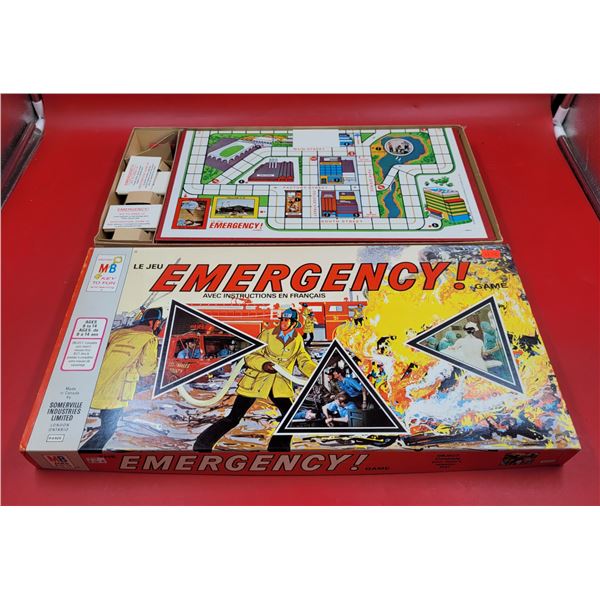 VTG Milton Bradley Emergency! Board Game