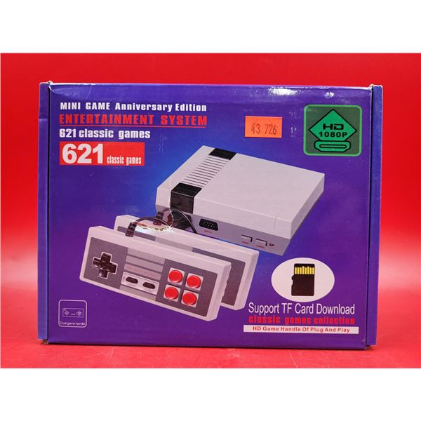 Mini Game Entertainment System w/ 621 Classic Games