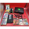Image 1 : XBOX Lot w/ XBOX Console, Assorted Games, & 2 Controllers