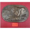 Image 1 : Solid Brass Weatherby Symbol of Superiority Belt Buckle