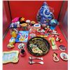 Image 1 : Disney Collectible Lot w/ Picture Frame, Valentine's Cards, & More