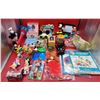 Image 1 : Disney Collectible Lot w/ Coin Bank, Music Box, & More
