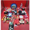 Image 1 : Disney Collectible Lot w/ Picture Frame, Trinket Dish, Toy Cellphone, & More