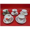 Image 1 : Assorted China Teacups & Saucers (Mostly Royal Albert)