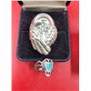 Image 2 : VTG Smalls Lot w/ Ornate Letter Opener, Shakespeare Bobble Head, Eagle Ring, & More