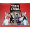 Image 1 : 2 Autographed Hockey Photos (Iginla & Roy) & Autographed Gretzky and Friends Official Program