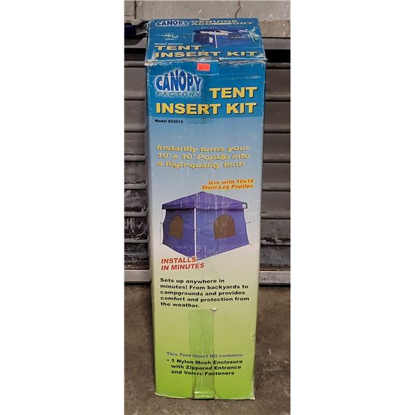 Canopy Factory Tent Insert Kit (Turns Canopy to Tent)