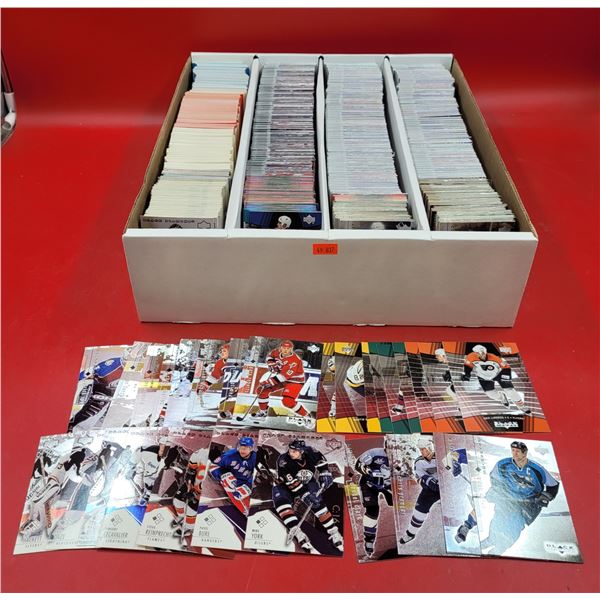 Box of Assorted Hockey Cards w/ Pavel Bure, Mike York, & More