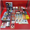 Image 1 : Lot of Sports Collectibles w/ Tins of Cards, Jell-O Cards, Michael Jordan Plaque, & More