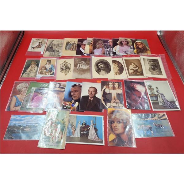 Lot of Assorted Antique/VTG Prints & Postcards