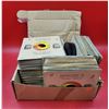 Image 1 : Lot of Assorted 45 RPM Records