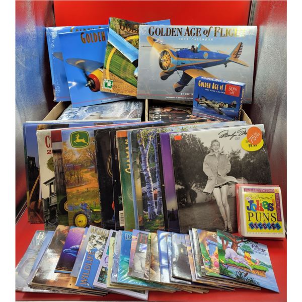 Lot of Assorted Books w/ Marilyn Monroe, Golden Age of Flight, John Deere, & More