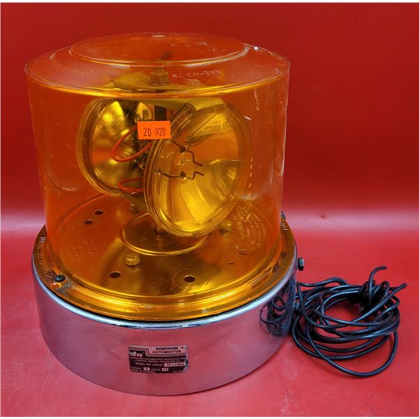 Dominion Automotive Emergency Rotating Beacon Light Made in Canada
