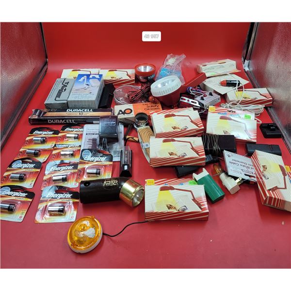 Lot Of Assorted Small Electronics Including Energizer Batteries