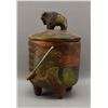 Image 1 : NAVAJO POTTERY CONTAINER (L BLAKE)