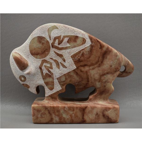 NAVAJO ALABASTER SCULPTURE (LARRY JOHNSON)