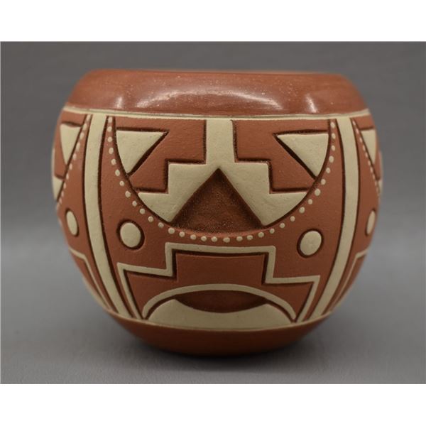 SAN JUAN POTTERY BOWL (NORMAN DE HERRERA)