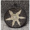 Image 8 : FOUR PAPAGO HORSE HAIR BASKETS ONE NAVAJO YARN BASKET