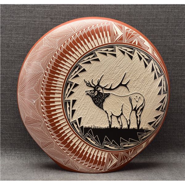 ACOMA-LAGUNA CERAMIC POTTERY PILLOW (J. D. ARAGON)