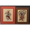 Image 1 : TWO POTAWATOMIE PRINTS (WOODY CRUMBO)