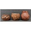 Image 1 : THREE NATIVE AMERICAN POTTERY ITEMS