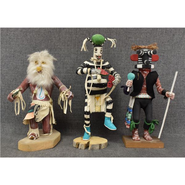 THREE NAVAJO DOLLS