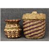 Image 2 : TWO EASTERN NATIVE AMERICAN BASKETS