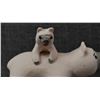Image 10 : THREE COCHITI POTTERY ANIMALS