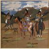 Image 2 : TWO NAVAJO SAND PAINTINGS (TOM)