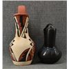 Image 2 : TWO PUEBLO POTTERY WEDDING VASES