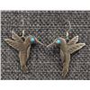 Image 2 : FIVE SETS OF NATIVE AMERICAN EARRINGS