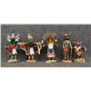 Image 1 : FIVE MINIATURE HOPI KACHINAS