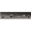 Image 2 : SEVEN NATIVE AMERICAN STERLING SILVER RINGS
